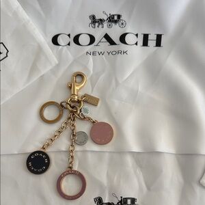 Coach Circles Cluster Bag Charm